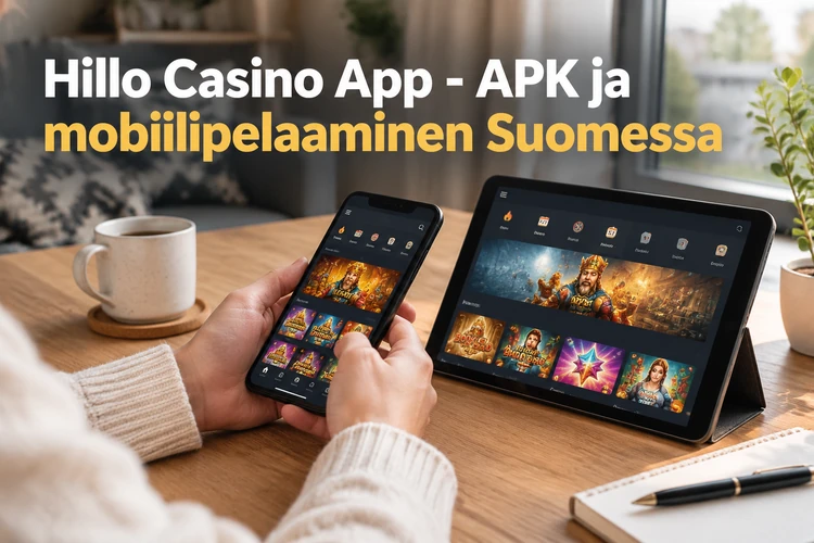 App Hillo Casino - APK ja mobiilipelaaminen Suomessa
