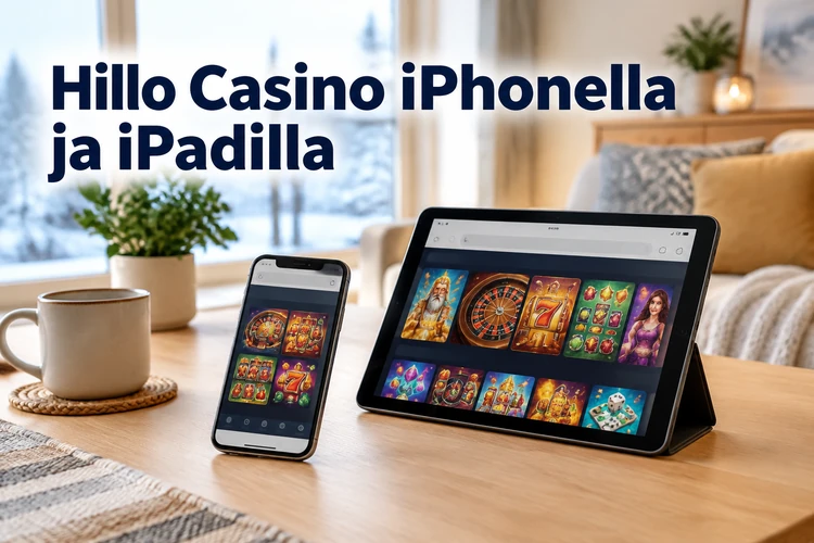 Hillo Casino Androidilla - näin mobiilikäyttö toimii