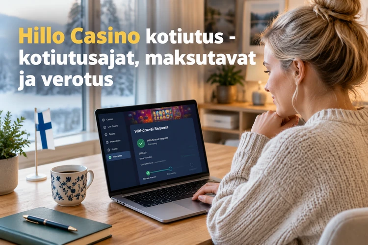 Hillo Casino kotiutus - kotiutusajat, maksutavat ja verotus