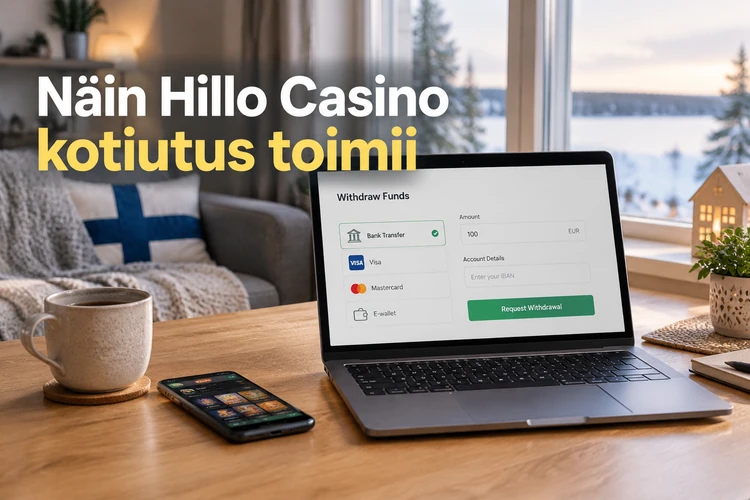 Näin Hillo Casino kotiutus toimii