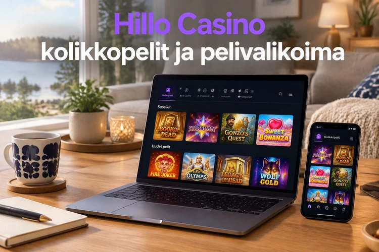 Hillo Casino kolikkopelit ja pelivalikoima